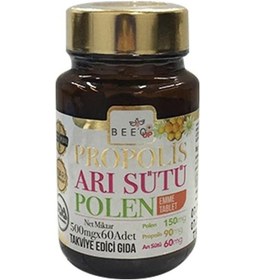 Resim Bee'O Up Propolis Arı Sütü Polen Çocuk 60 Çiğneme 