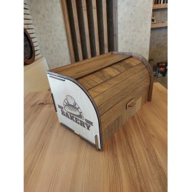 Resim Trenddecors Ahşap Ekmeklik , Ekmek Dolabı mobilya 