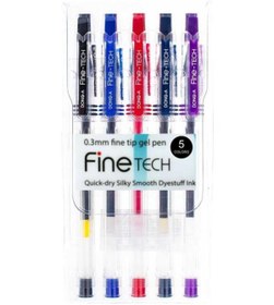 Resim Dong-A Fine Tech 0.3 mm Jel Kalem 5 Renk 