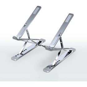 Resim Ayarlanabilir Laptop Standı Alüminyum Macbook Için Katlanabilir Bilgisayar Pc Tablet Destek Dizüstü Standı Masa Soğutma Pedi Dizüstü Bilgisayar Tutucu | Dizüstü Standı(Yurt Dışından) 