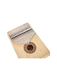 Resim Meinl Sonic Energy Kl1709h Sound Hole C Major 17 Note Kalimba Maple 