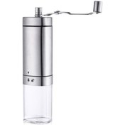 Resim Ev İçin Paslanmaz Çelik Elle Değiştirilebilir Kahve Değirmeni - Kolay Temizlenir, İnce/kalın Toz Ayarı 