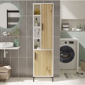 Resim Robin Home Bianca Çok Amaçlı Dolap Banyo Dolabı Keçe-beyaz 