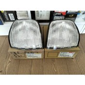 Resim Mercedes W126 Ön Sinyal Takımı Beyaz Depo 