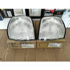 Resim Mercedes W126 Ön Sinyal Takımı Beyaz Depo 