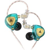 Resim Vkemall Qkz Zx3 Kulak İçi Spor Kulaklığı 3.5mm Kablolu 10mm Dinamik Mil Alüminyum Çerçeve Mikrofonlu Mavi Model: Zx3 