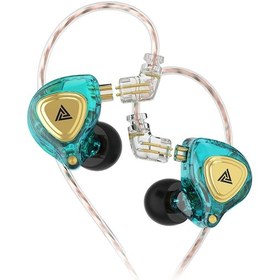 Resim Vkemall Qkz Zx3 Kulak İçi Spor Kulaklığı 3.5mm Kablolu 10mm Dinamik Mil Alüminyum Çerçeve Mikrofonlu Mavi Model: Zx3 