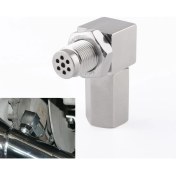 Resim Xiyu Shop Oksijen Sensörü Genişletici Motor Işığı Cel Kontrol Tapası 90 Derece O2 Oksijen Sensörü Çelik Kaynak Tapası M18X Tapa Uzatma (Yurt Dışından) 