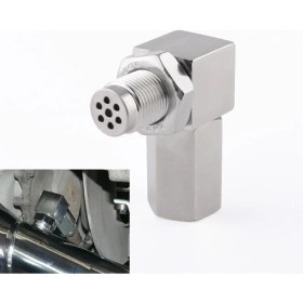 Resim Xiyu Shop Oksijen Sensörü Genişletici Motor Işığı Cel Kontrol Tapası 90 Derece O2 Oksijen Sensörü Çelik Kaynak Tapası M18X Tapa Uzatma (Yurt Dışından) 