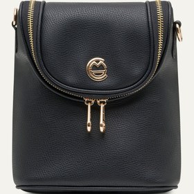 Resim Lara Siyah E. Deri Bebek Çantası 