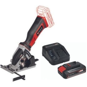 Resim Einhell Te-cs 18/89 Li 2.5 Ah Akü Starter Kit Akülü Mini Daire Testere 