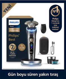 Resim Philips XP9402/31 Skiniq Pro İ9000 Prestige Ultra Islak ve Kuru Elektrikli Tıraş Makinesi 