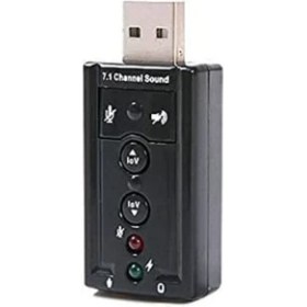 Resim Hype Store HY-U717 USB 2.0 Ses Kartı 7.1 Ch 
