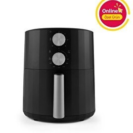 Resim Simfer SK-6705 5.5 LT Silent Pro Mekanik Siyah Airfry 