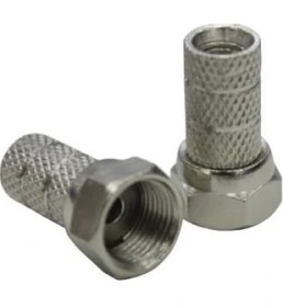 Resim Moonkip F Konnektör Standart Uydu Kablosu Ucu Bağlantı Konnektörü (100 Adet) 