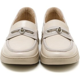 Resim Oxford Klasik Kadın Mar-25y-192-208 John May Bej Kırışık Rugan Bej 