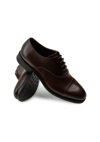Resim Deery Hakiki Deri Kahverengi Klasik Erkek Oxford Ayakkabı - 01026mkhvc03 