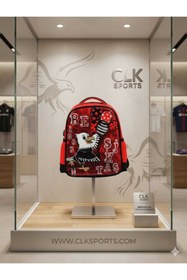 Resim CLK SPORTS Beşiktaş Anaokulu Çantası , Kalem Kutusu - Çelik Suluk & Matara Hediye 