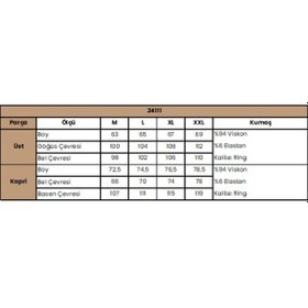 Resim Monamise Kadın Yaprak Desenli Ve Baskılı "love Your Self" Kapri Takımı 24111-sarı Sarı 