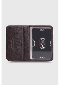 Resim 1169 Dg 02 Model Diga Deri Kahverengi Kartlık Kahverengi 
