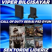 Resim Sony MUHTEŞEM CALL OF DUTY SERİSİ 5 ADET PS2 OYUN 