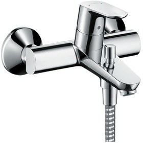 Resim Hansgrohe Focus Tek Kollu Banyo Bataryası Krom 31940000 