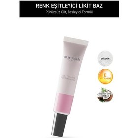 Resim Alix Avien Renk Eşitleyici Nemlendiren Spf15 Makyaj Bazı - Color Correcting Makeup Base L.rose 
