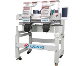 Resim Wonyo WYQ1202 2 Kafa 12 Iğne Nakış Makinesi (40CM x 50CM Işleme Alanı) 