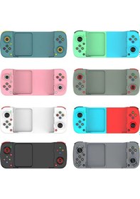 Resim Shineyee D3 Bluetooth Kablosuz Oyun Kolu, Android İos Mfı Uyumlu, Mobil Oyun İçin Direk Bağlanabilir, Mavi Yeşil Renk Kombinasyonu 