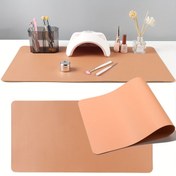 Resim Kompakt Katlanır Tırnak Sanatı Masası Matı - Dayanıklı Su Geçirmez Mikrofiber Kol Desteği, Kir ve Leke Dirençli, Profesyonel Manikür & Tırnak Tasarımı Matı, Kokusuz Ev ve Salon Kullanımı İçin 