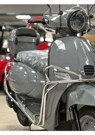 Resim Yuki Bellini Uyumlu Koruma Demiri + Çevre Tamponu Motor Koruma Barı Nikel 