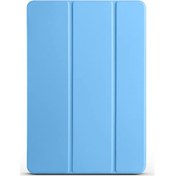 Resim Toyigoo Pad 6 Smart Cover Standlı 1-1 Kılıf - Mavi Mavi 