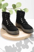 Resim Bambi Siyah Süet Kadın Bot & Bootie K02578002702 