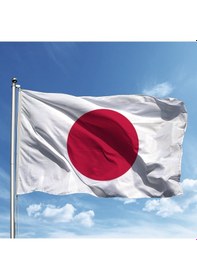 Resim Japonya Bayrağı 100 150 Tek Ebat 