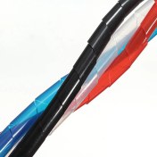 Resim Guangdong Spirit 5m 16 Feet Spiral Tel Düzenleyici Sarma Ev Bilgisayarı Esnek Kablo Kablosunu Gizlemeyi Yönetin Beyaz(Yurt Dışından) 
