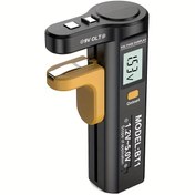 Resim 1 adet Dijital Pil Test Cihazı, ABS Reçine, LCD Ekran, Pil Kapasitesi Dedektörü, AA/AAA/9V/1.5V Düğme Pilleri için Uygun, 36V Maksimum, %0.01 Hassasiyet. 
