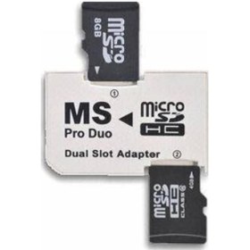 Resim Micro Sd Sdhc Kartlarınızı Memory Stick Pro Duo Ya Çevirici 