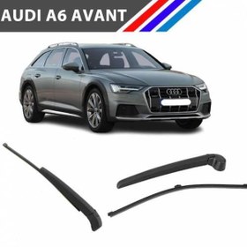 Resim Audi A6 Avant Arka Silecek Kolu ve Süpürgesi Takım 2011 Sonrası M72094Y-2 