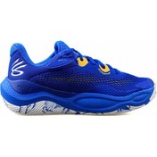 Resim Under Armour Curry Splash 24 Unisex Basketbol Ayakkabısı 3027636-401 Mavi 