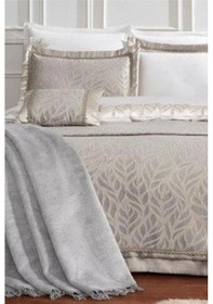 Resim Özdilek Leaf Çeyiz Seti 11 Parça - Gri Gri 