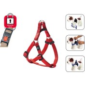 Resim Karlıe Kilitli Göğüs Tasma S 25-45cm Kırmızı Çok Renkli 