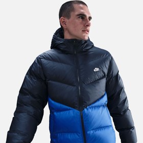 Resim Nike Windrunner Stmnt Down Erkek Kapüşonlu Mont 