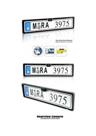 Resim lidergaraj Plakalıklı Geri Görüş Kamerası 4 Aydınlatma Ledli 