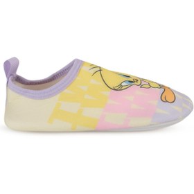 Resim Tweety Baskılı Tabanlı 26-30 Numara Deniz Ayakkabısı - Sarı - Sarı / 28 Numara 