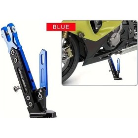 Resim Dashanshop Universal Elektrikli Motosiklet Tek Yan Destek Cool Blue 5 Renk Yaylı Ayaklık 