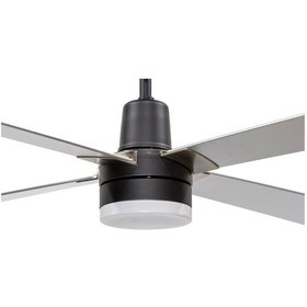 Resim Alsanfan Pilot Siyah Motorlu Gri Kanatlı Uzaktan Kumandalı Tavan Vantilatörü 