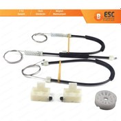 Resim Chevrolet Cruze MK1 2008-2016 4/5 Kapı İçin Ön Sağ Cam Kriko Seti 