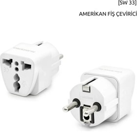 Resim Axe Tools Amerikan Priz Çevirici 