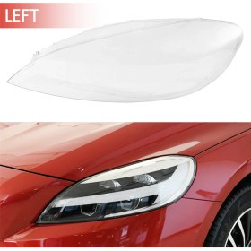 Resim Gorgeous Volvo V40 2017-2019 Için Şeffaf Abajur Far Kapağı Gözlük Abajur Far Kabuğu Kapağı Sol Mercek (Yurt Dışından) 