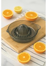 Resim Akrilik Füme Narenciye Limon & Portakal Sıkacağı Pratik Portakal Sıkacağı 